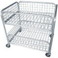 Best price light duty Wire container storage cages with high quality